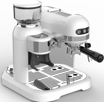1500W het witte elektrische koffiezetapparaat van de espressomachine 318,5 mm