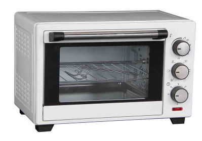 1.6KW Convection Countertop Toaster Oven , 3 In 1 30L Electric Oven